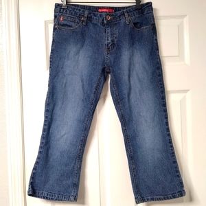 South Pole Vintage Jean Capri Size 11 Medium Wash